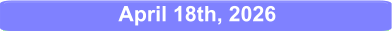 April 18th, 2026