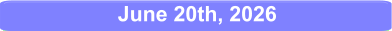 June 20th, 2026